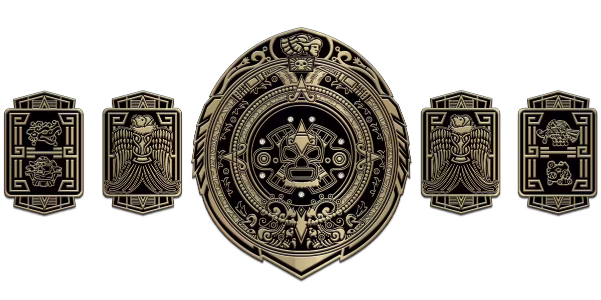 ZBCB-77 Custom Design Championship Belt - Zees Belts