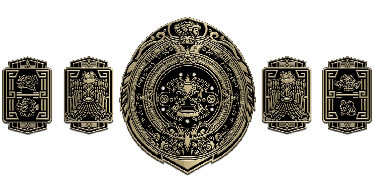 ZBCB-77 Custom Design Championship Belt - Zees Belts