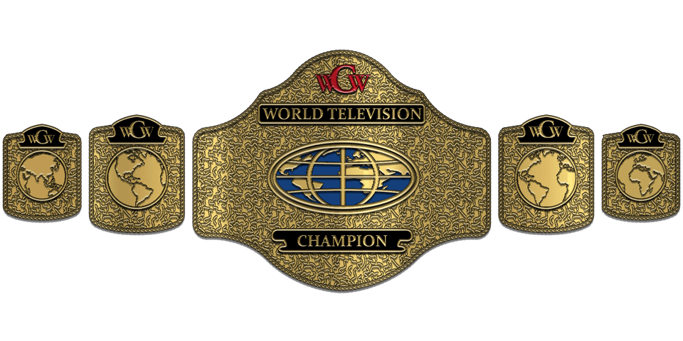 WCWWorldTelevision-432059 ZBCB-147 Custom Design Championship Belt - Image 1