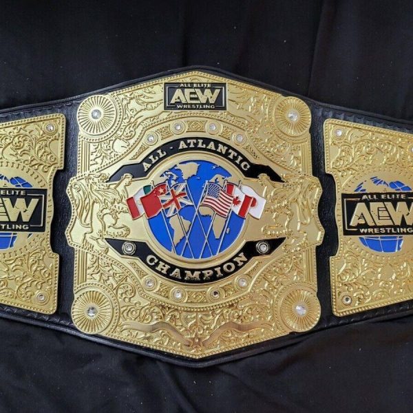 AEW ALL ATLANTIC CNC MADE CHAMPIONSHIP BELT