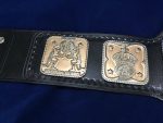 AWA WORLD TAG TEAM 24K GOLD Championship Belt - Image 10