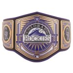Colorado Rockies MLB Championship Belt