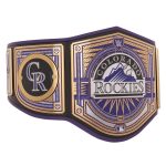 Colorado Rockies MLB Championship Belt - Image 3