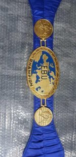 EBU Championship Boxing Belt - Image 3