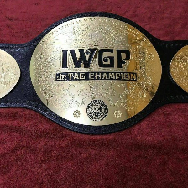 IWGP JR TAG TEAM 24K GOLD Championship Belt