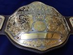 NWA BIG GOLD 24K GOLD Zinc Championship Belt - Image 3