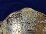 NWA BIG GOLD 24K GOLD Zinc Championship Belt - Image 6
