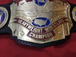 NWA US HEAVYWEIGHT 24K Gold Zinc Championship Belt - Image 4