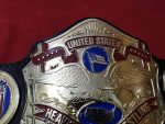 NWA US HEAVYWEIGHT 24K Gold Zinc Championship Belt - Image 7