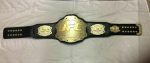 UFC Brass Double Stacked Championship Belt - Image 2