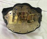 UFC Brass Double Stacked Championship Belt - Image 6