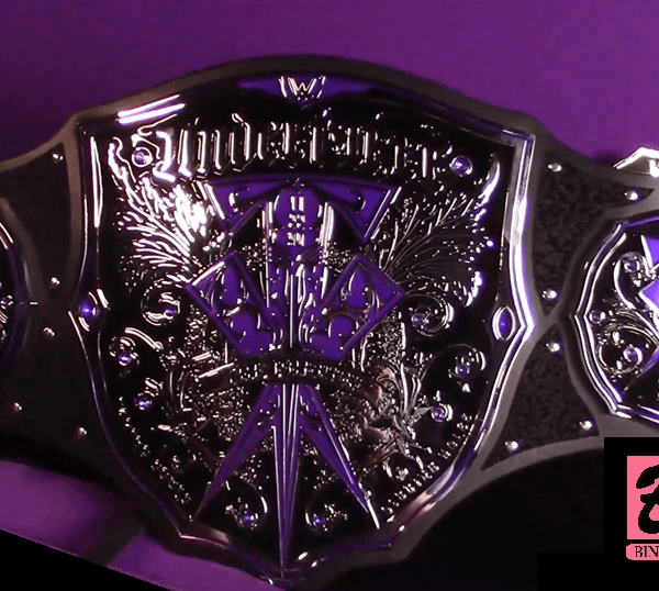 UNDERTAKER THE PHENOM Zinc Championship Belt
