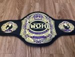 WOH WOMEN OF HONOR Brass Championship Belt - Image 2