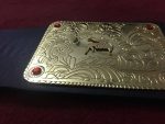 WWE BIG GOLD CLASSIC Brass Championship Belt - Image 4