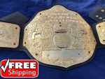 WWE BIG GOLD DUAL PLATED 24K GOLD Championship Belt