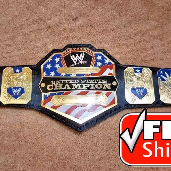 WWE UNITED STATES Brass Championship Title Belt