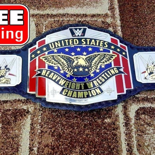 WWE UNITED STATES HEAVYWEIGHT Brass Championship Title Belt
