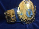 WWF BIG EAGLE ATTITUDE ERA 24K GOLD Championship Title Belt - Image 3