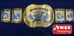WWF INTERCONTINENTAL OVAL 24K GOLD Championship Belt