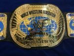 WWF INTERCONTINENTAL OVAL 24K GOLD Championship Belt - Image 2
