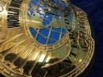WWF INTERCONTINENTAL OVAL 24K GOLD Championship Belt - Image 3