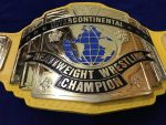 WWF INTERCONTINENTAL YELLOW 24K GOLD Zinc Championship Title Belt - Image 4