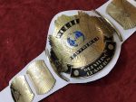 WWF WINGED EAGLE WHITE Brass Championship Title Belt - Image 2