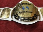 WWF WINGED EAGLE WHITE Brass Championship Title Belt - Image 3
