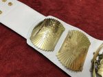 WWF WINGED EAGLE WHITE Brass Championship Title Belt - Image 8