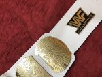 WWF WINGED EAGLE WHITE Brass Championship Title Belt - Image 9
