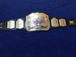 WWF WORLD TAG TEAM DUAL PLATED 24K GOLD Zinc Championship Belt - Image 2