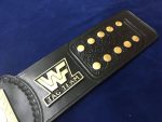 WWF WORLD TAG TEAM DUAL PLATED 24K GOLD Zinc Championship Belt - Image 9