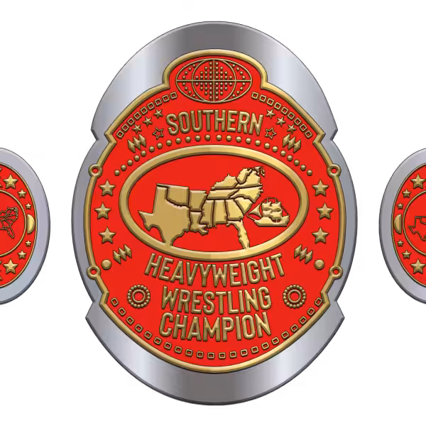 ZBCB-120 Custom Design Championship Belt
