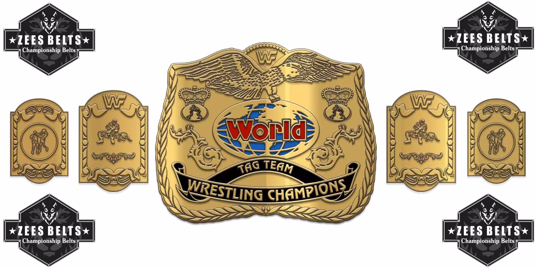 ZBCB-15 Custom Design Championship Belt - Image 1