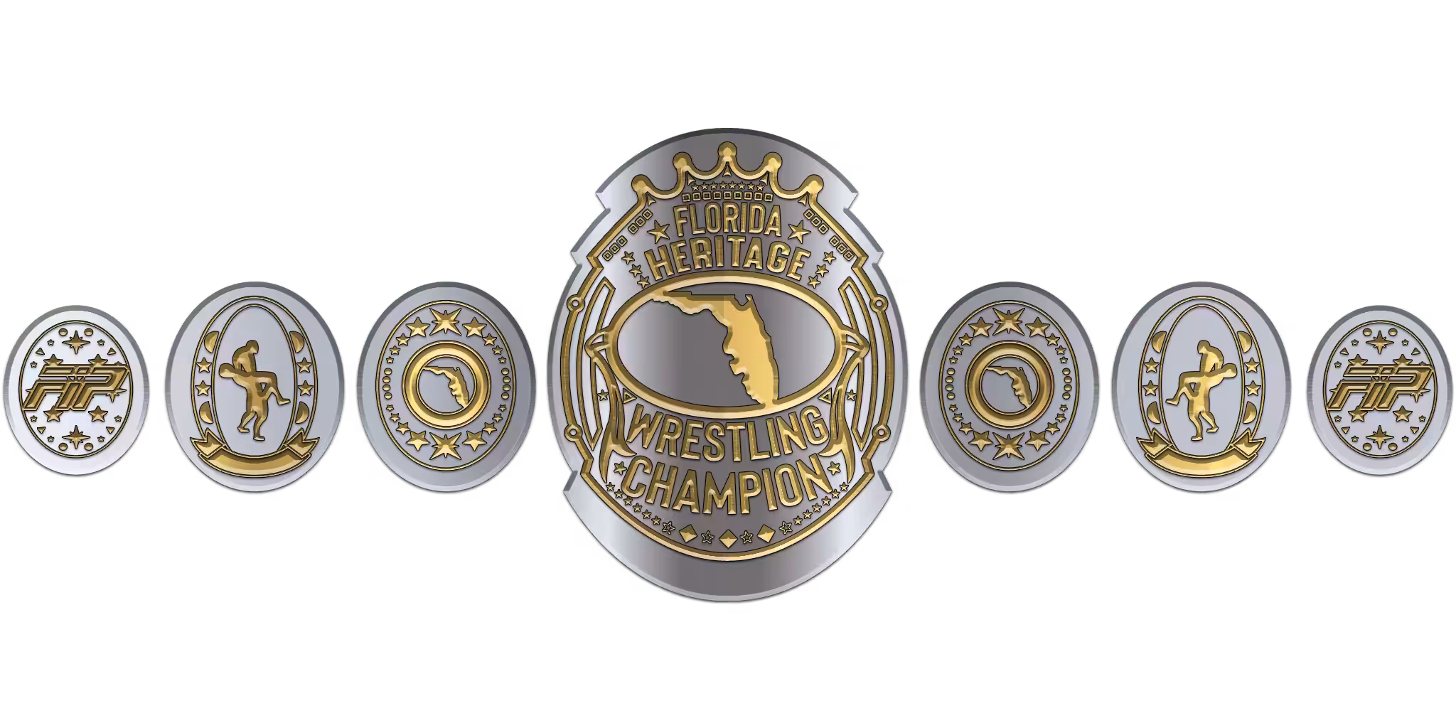 ZBCB-43 Custom Design Championship Belt - Image 1